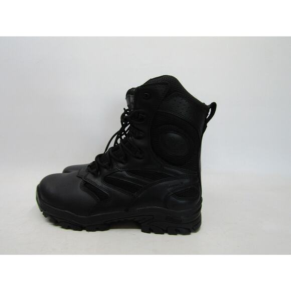 Thorogood Mens 11 W Black Leather Laces Combat Military Work Boots main image 5